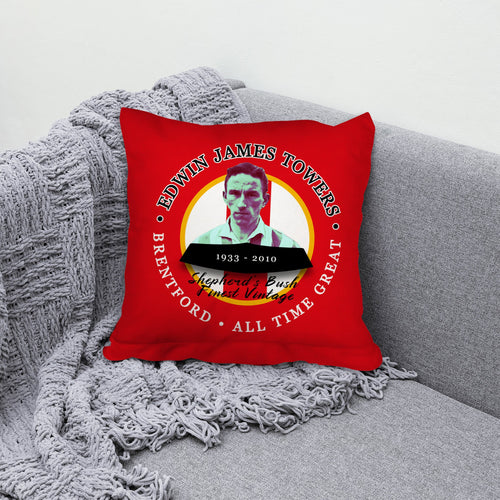 Brentford  Jim Towers - Football Legends - Cushion 10"