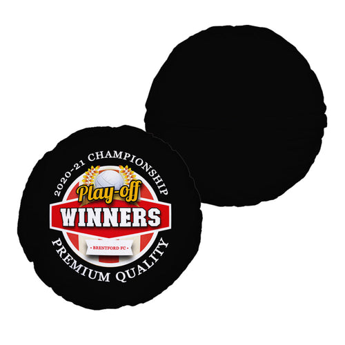 Brentford  Play Off - Football Legends - Circle Cushion 14"
