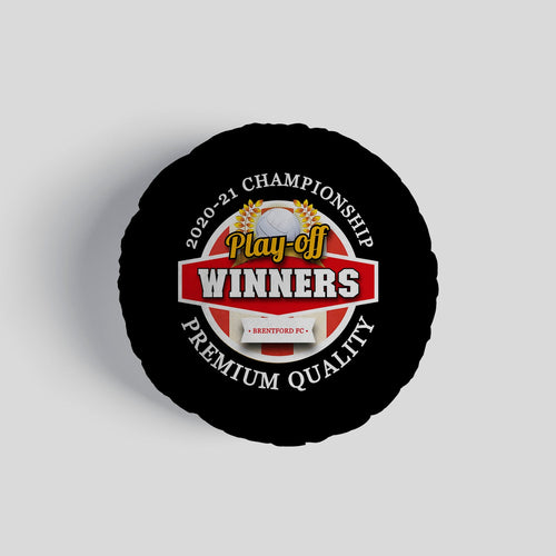 Brentford  Play Off - Football Legends - Circle Cushion 14"