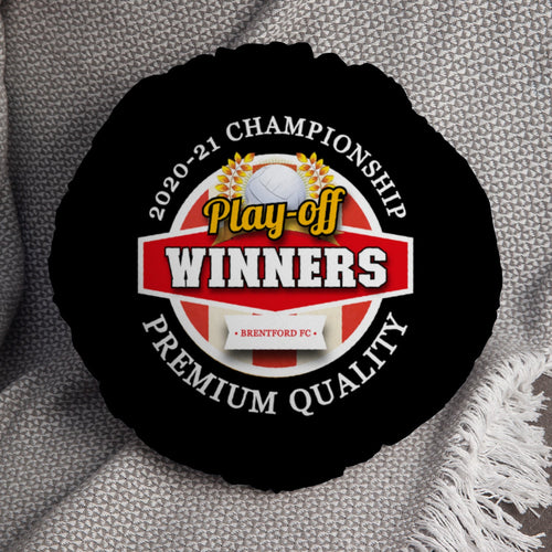 Brentford  Play Off - Football Legends - Circle Cushion 14"