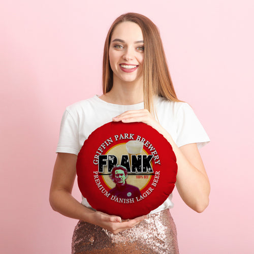 Brentford  Thomas Frank - Football Legends - Circle Cushion 14"