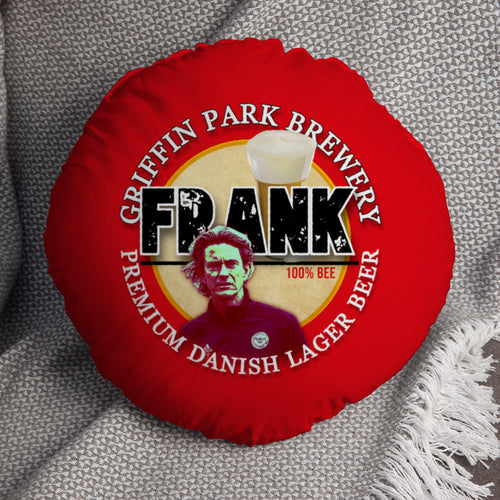 Brentford  Thomas Frank - Football Legends - Circle Cushion 14"