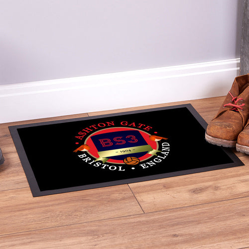 Bristol Aston Gate  - Football Legends - Door Mat -60cm X 40cm