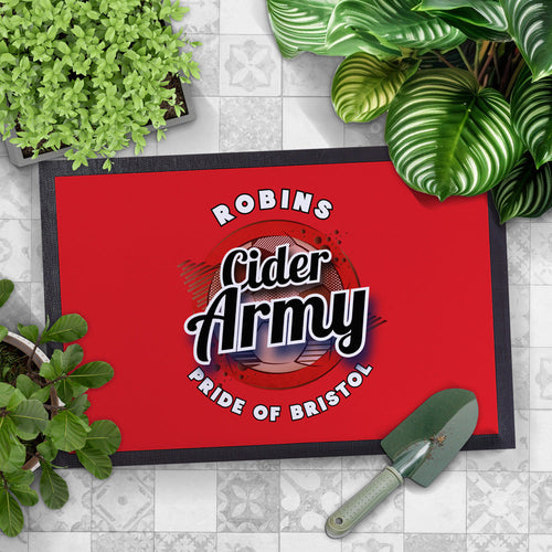 Bristol Cider Army  - Football Legends - Door Mat -60cm X 40cm