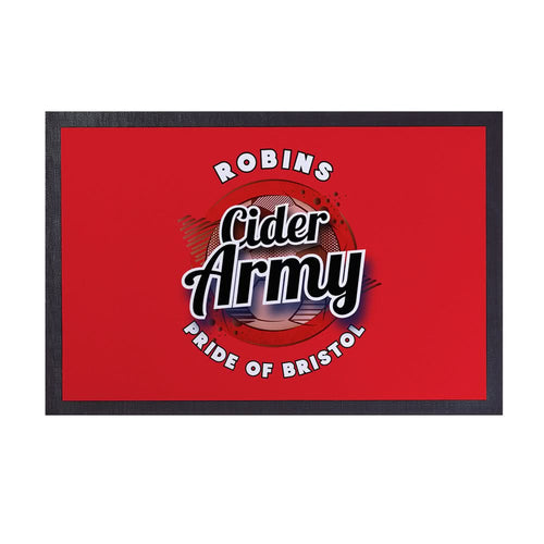 Bristol Cider Army  - Football Legends - Door Mat -60cm X 40cm