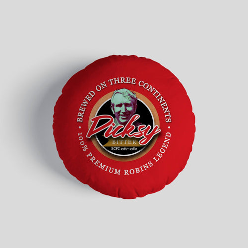 Bristol Dicks - Football Legends - Circle Cushion 14"
