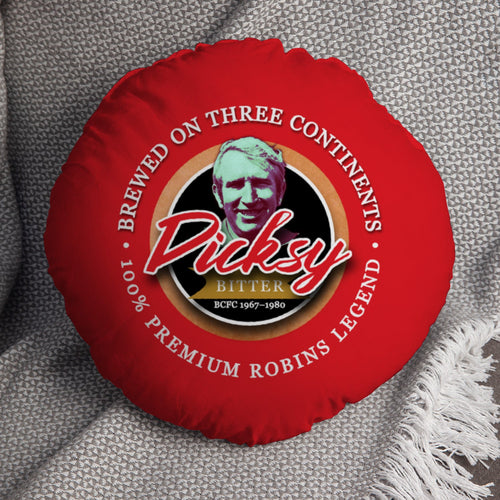 Bristol Dicks - Football Legends - Circle Cushion 14"
