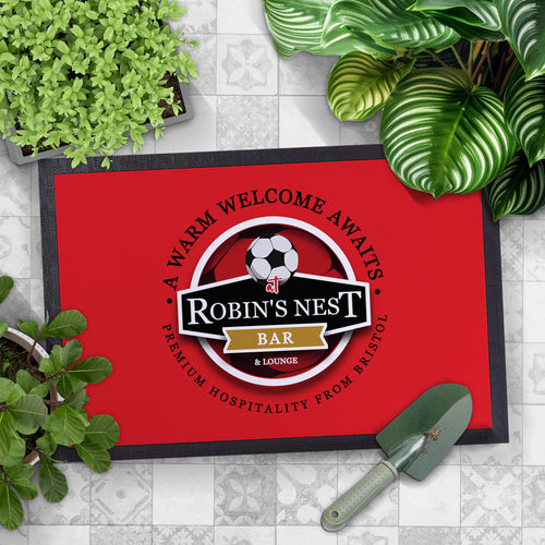 Bristol Robins Nest  - Football Legends - Door Mat -60cm X 40cm