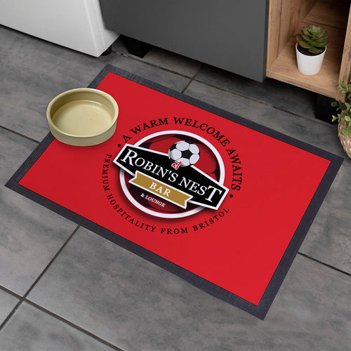 Bristol Robins Nest  - Football Legends - Door Mat -60cm X 40cm