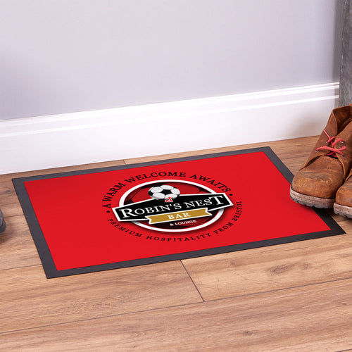 Bristol Robins Nest  - Football Legends - Door Mat -60cm X 40cm
