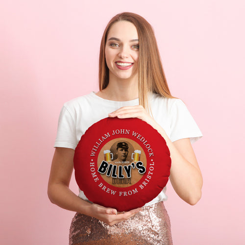 Bristol Wedlock - Football Legends - Circle Cushion 14"