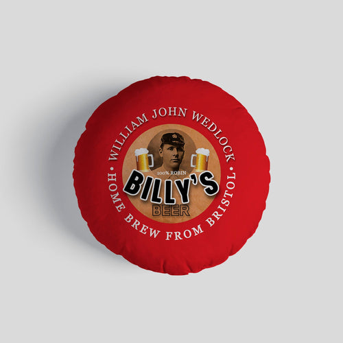 Bristol Wedlock - Football Legends - Circle Cushion 14"