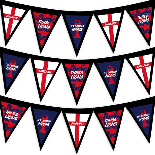 England - WC26 - 3m Fabric Bunting
