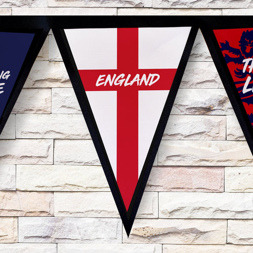 England - WC26 - 3m Fabric Bunting