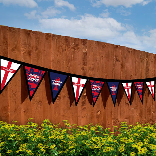 England - WC26 - 3m Fabric Bunting