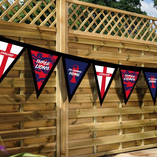 England - WC26 - 3m Fabric Bunting