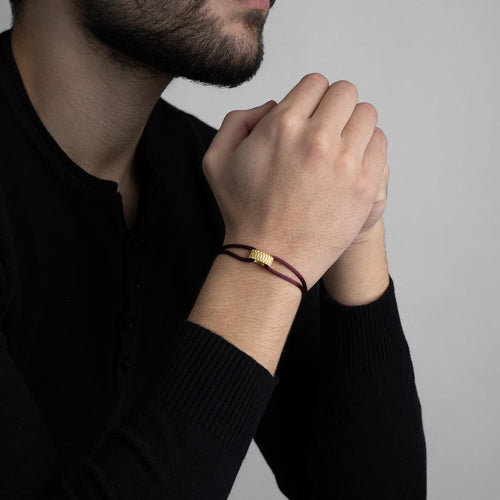 Golden Regent Cord Bracelet