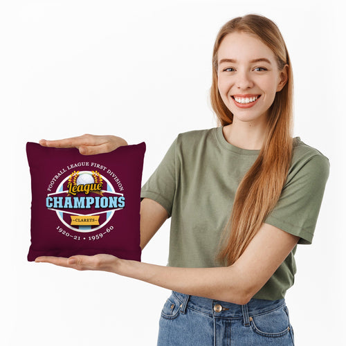 Burnley Champions - Football Legends - Cushion 10"