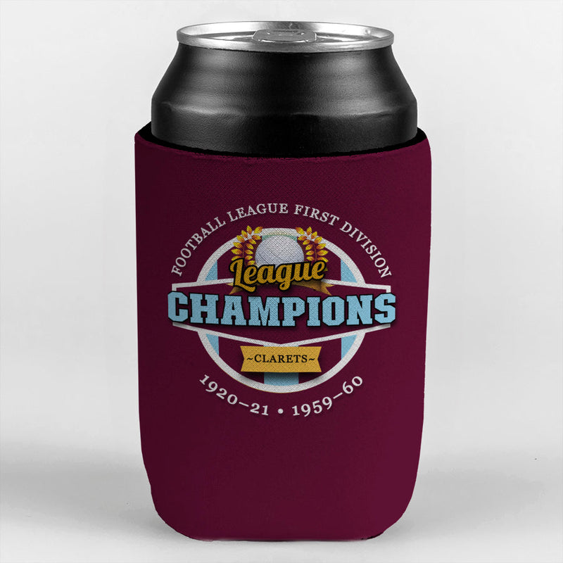 Burnley Champions - Football Legends - Can Cooler
