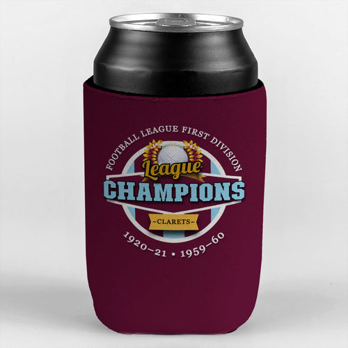 Burnley Champions - Football Legends - Can Cooler