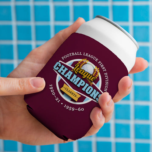 Burnley Champions - Football Legends - Can Cooler