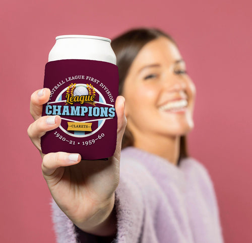 Burnley Champions - Football Legends - Can Cooler