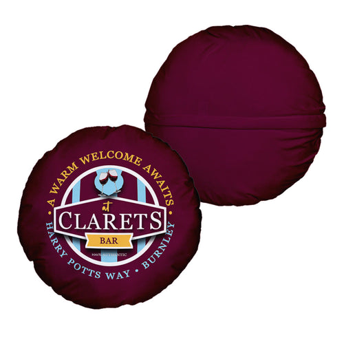 Burnley Clarets - Football Legends - Circle Cushion 14"