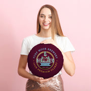 Burnley Jimmy McIlroy - Football Legends - Circle Cushion 14"