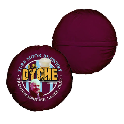 Burnley Sean Dyche - Football Legends - Circle Cushion 14"