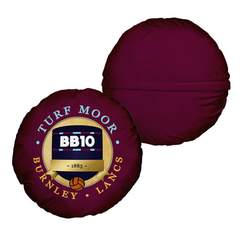 Burnley Turf Moor - Football Legends - Circle Cushion 14"