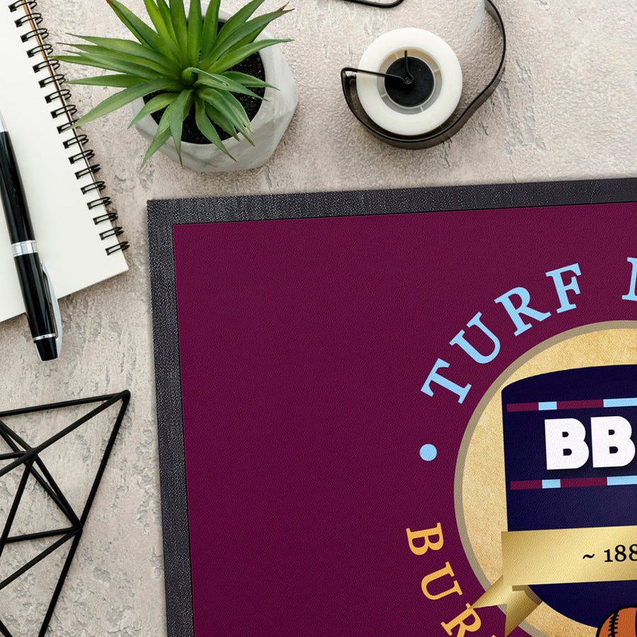Burnley Turf Moor  - Football Legends - Door Mat -60cm X 40cm