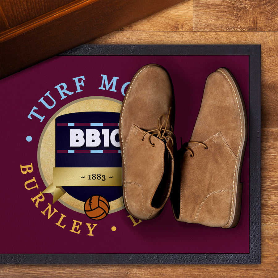 Burnley Turf Moor  - Football Legends - Door Mat -60cm X 40cm