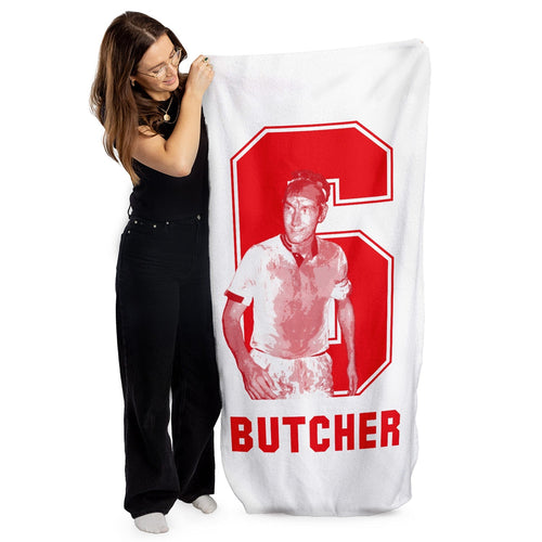 England - Butcher 6 - Beach Towel - 150cm x 75cm