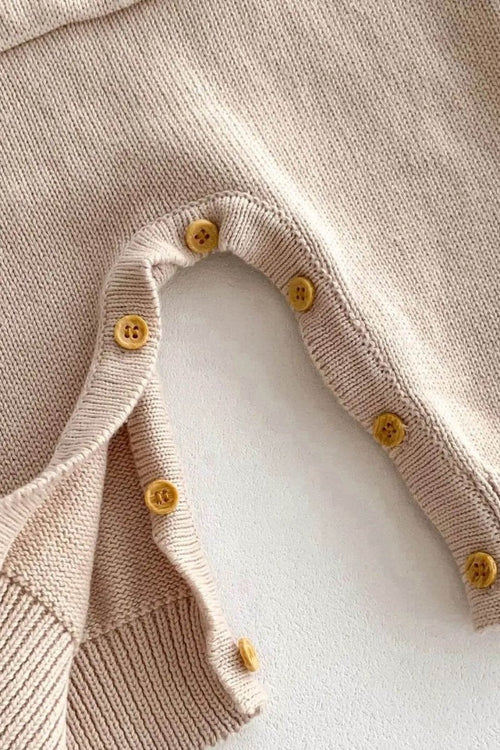 Waffle Bear One Piece Playsuit