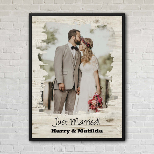 Photo with Message Custom Artwork