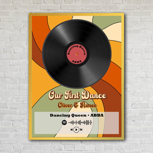 Your Song Retro Style Custom Artwork
