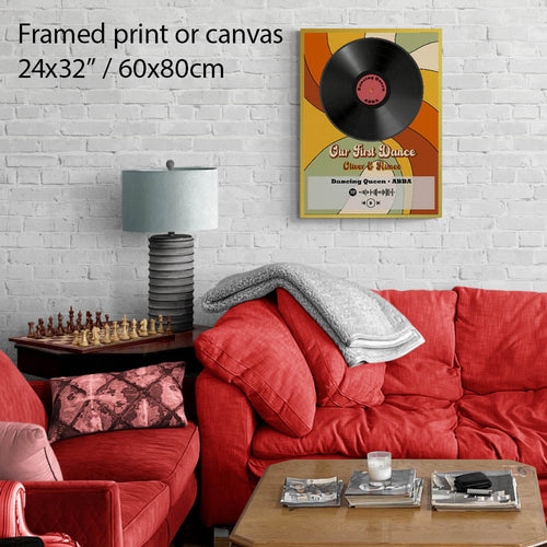 Your Song Retro Style Custom Artwork