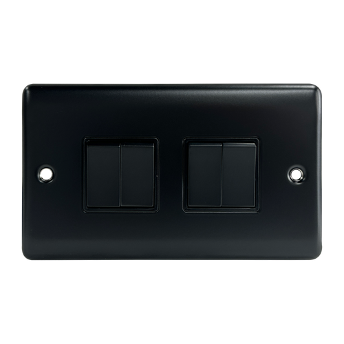 Caradok 4G 2Way 10A Switch Matt Black