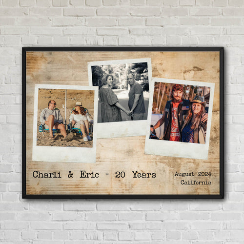Polaroid Photos Custom Artwork