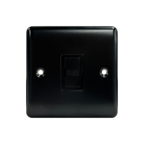 Caradok 13A Unswitched Spur Matt Black