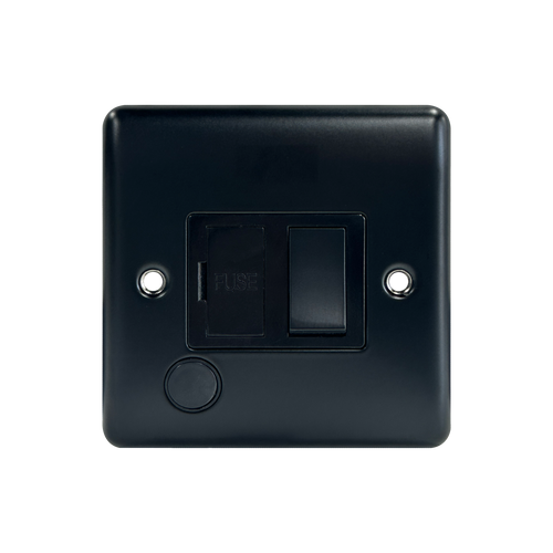Caradok 13A Switched Spur + FO Matt Black