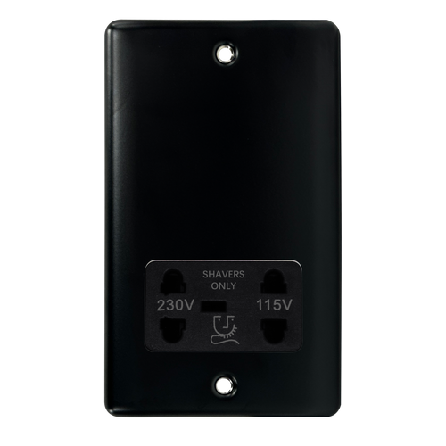 Caradok Shaver Socket Matt Black