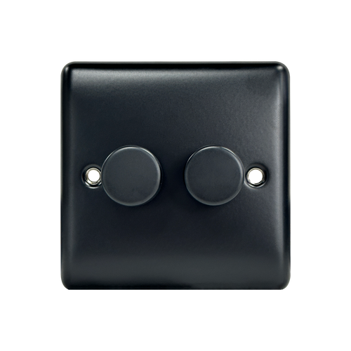 Caradok 2G LED Dimmer Matt Black (Max 100W)