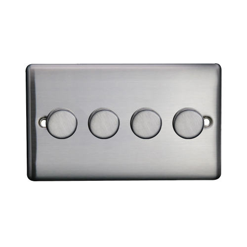 Caradok 4G LED Dimmer Brushed Chrome (Max 100W)