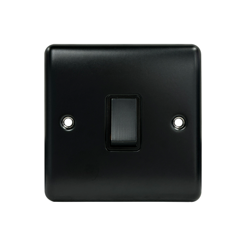 Caradok 20A DP Switch Matt Black