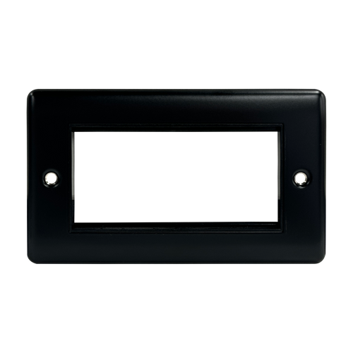 Caradok 2G 4 Module Data Plate Matt Black