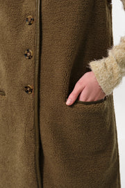 Cathel Borg Longline Waistcoat - Nutmeg