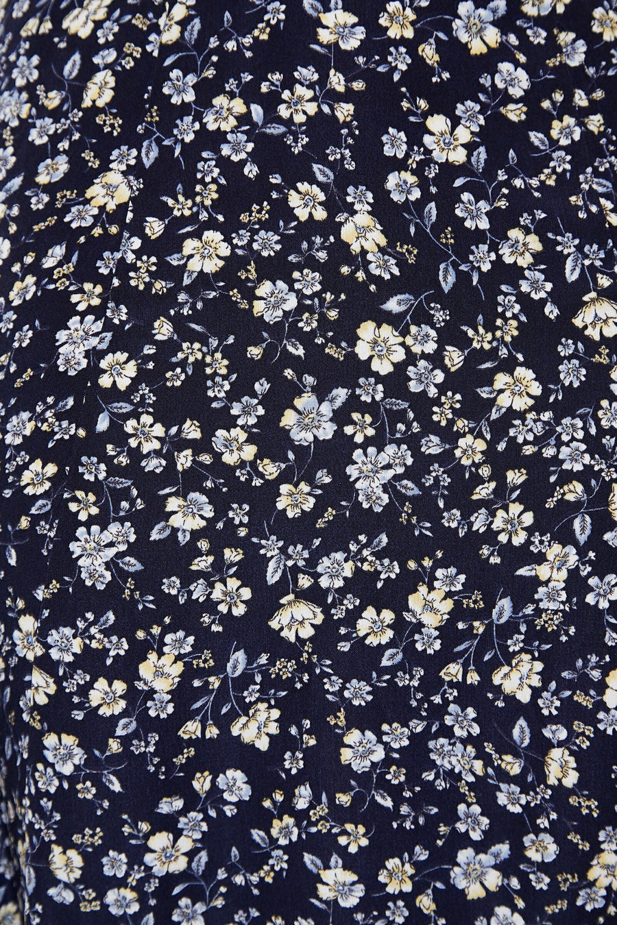 Cathleen Country Rose Print Tea Midi Tea Dress