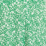 Louche Cathleen Micro Flower Print Mini Tea Dress - Green