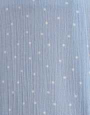 Geri Petite Dot Halter Neck Mini Dress